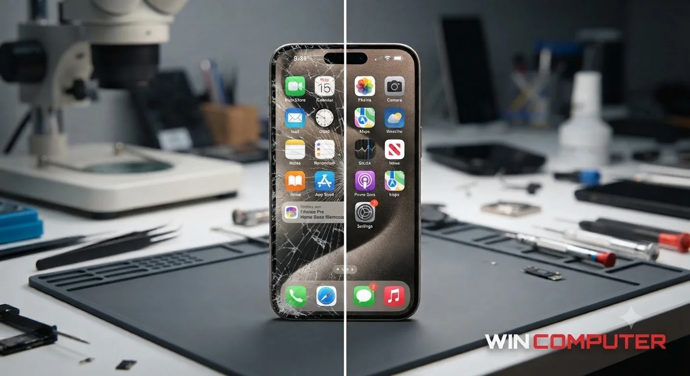 Smartphone danneggiato