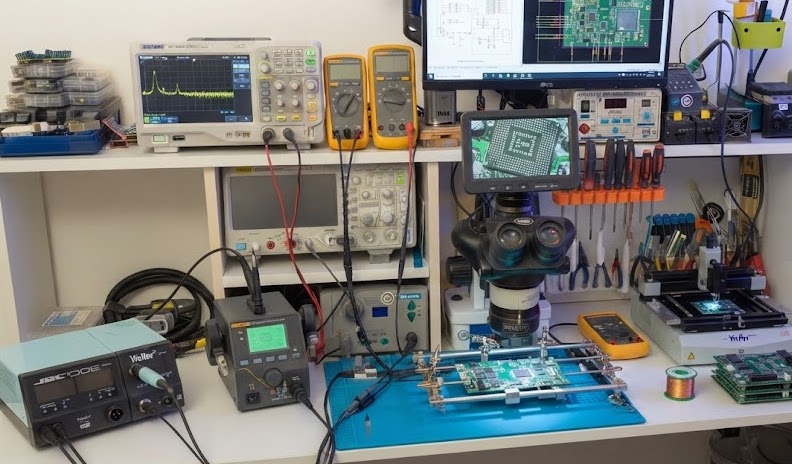 Riparazione componente elettronico